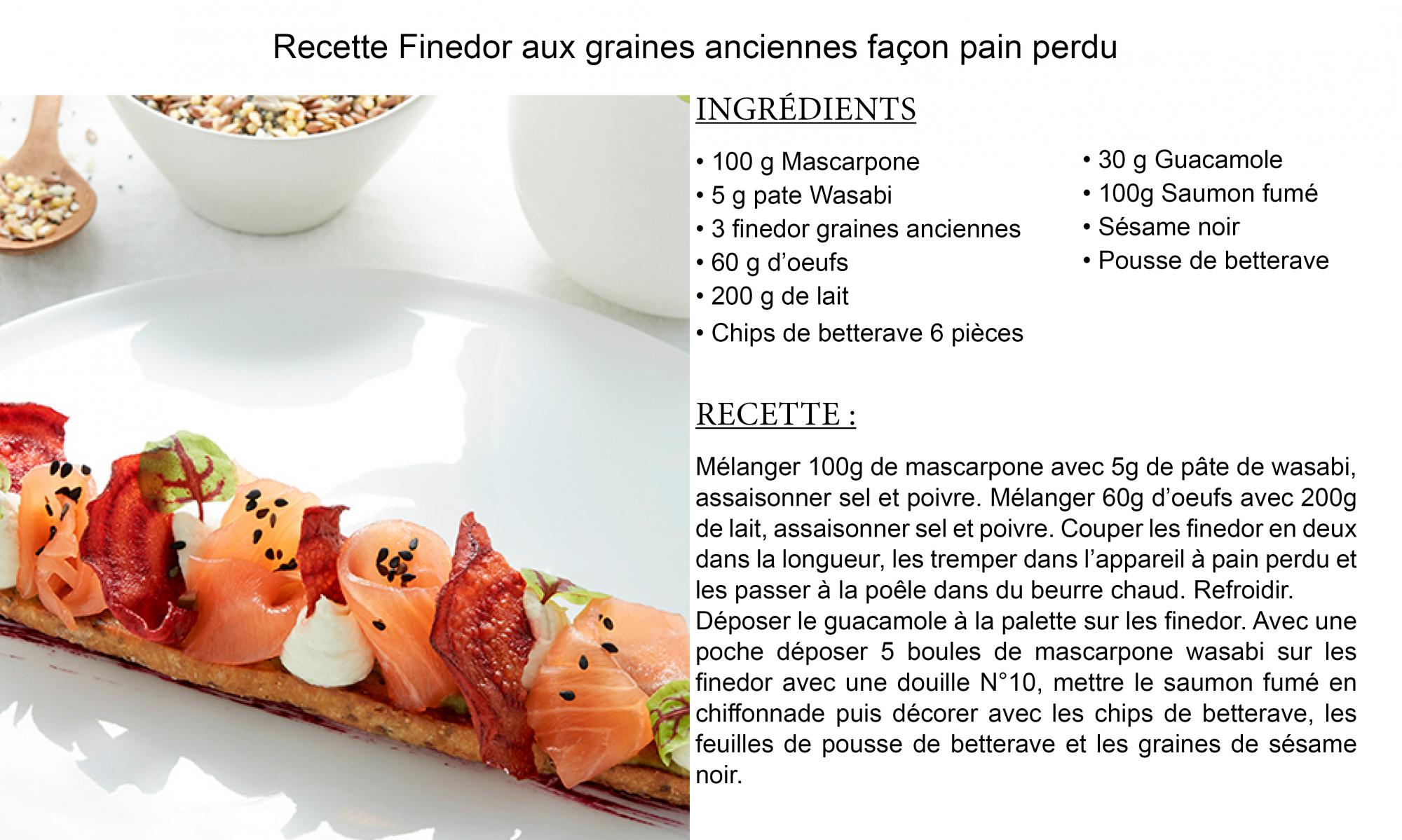 recette Finedor