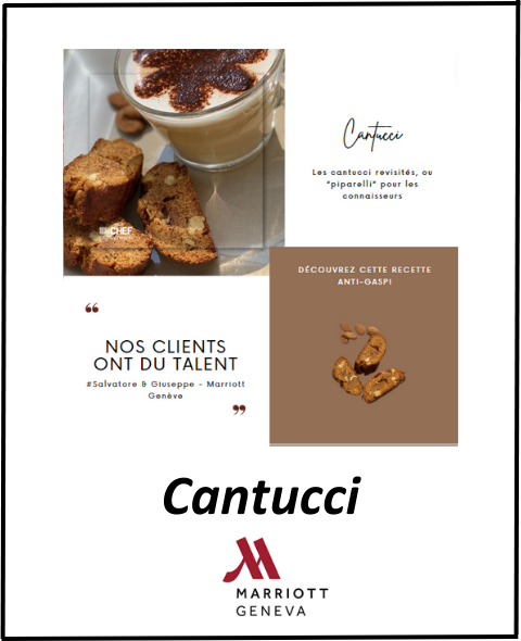 Recette client cantucci - Chef Gourmet