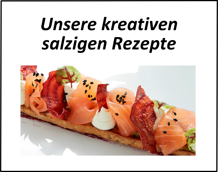 Kreativen salzigen rezepte