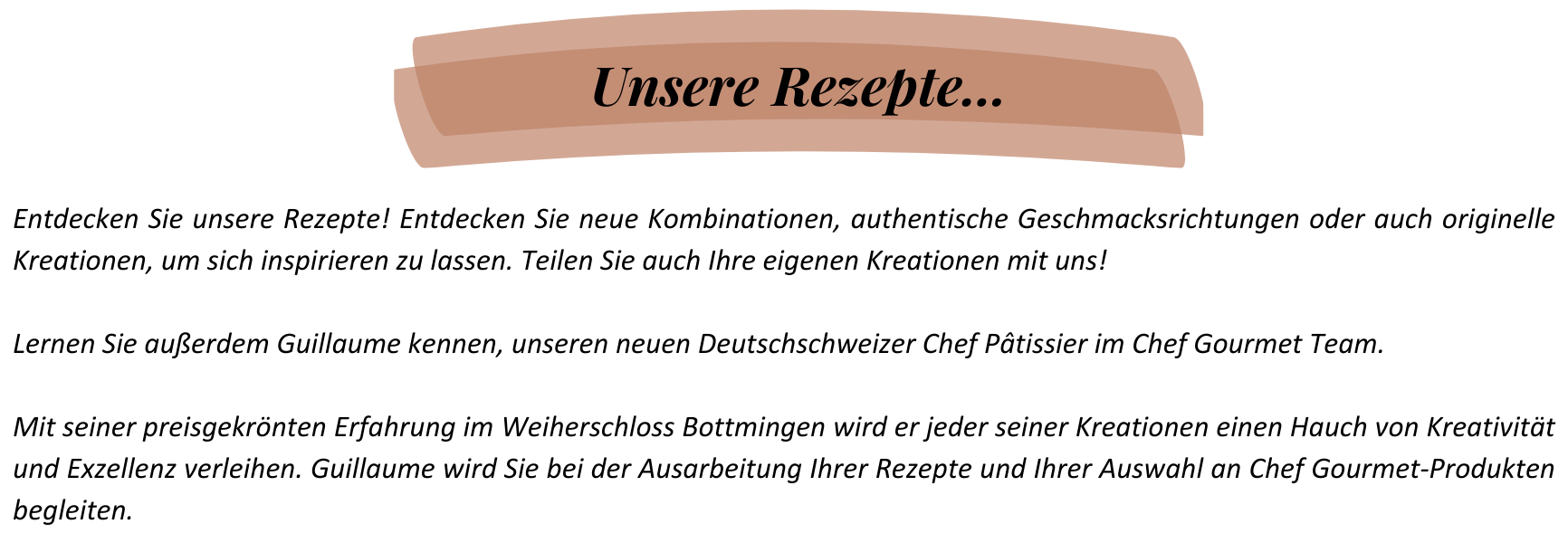 Unsere Rezepte 