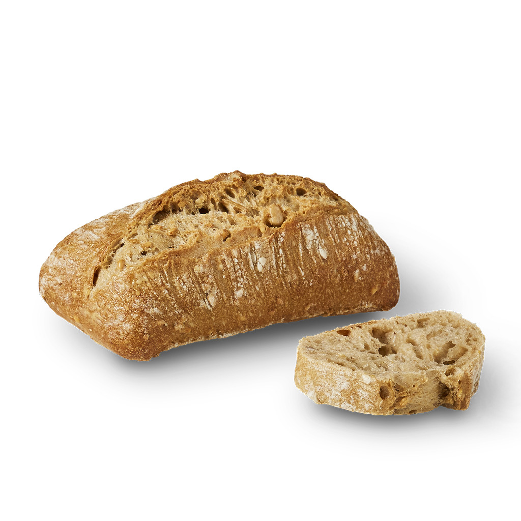 Petit Pain Rectangulaire Seigle et Graines 55g