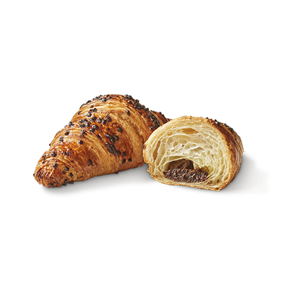 Croissant mit Schoko Haselnussfllung 90g