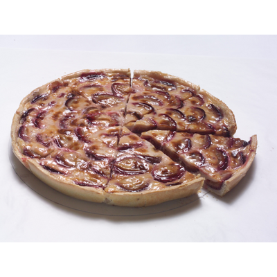 Tarte aux quetsches prdcoupe 8 parts 1.4kg