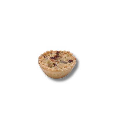 Mini quiche poireaux et lard 48g (� 6cm)