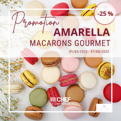 Assortiment Macarons Gourmet 12g