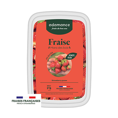 Pure de Fraise Mara des Bois 4x1kg