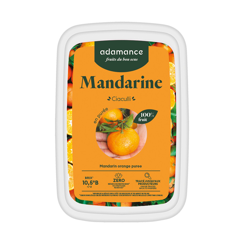 Purée de Mandarine 4x1kg