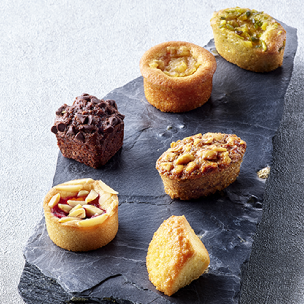 Plateau mini moelleux 6 saveurs 11g  