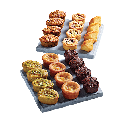 Plateau mini moelleux 6 saveurs 11g  