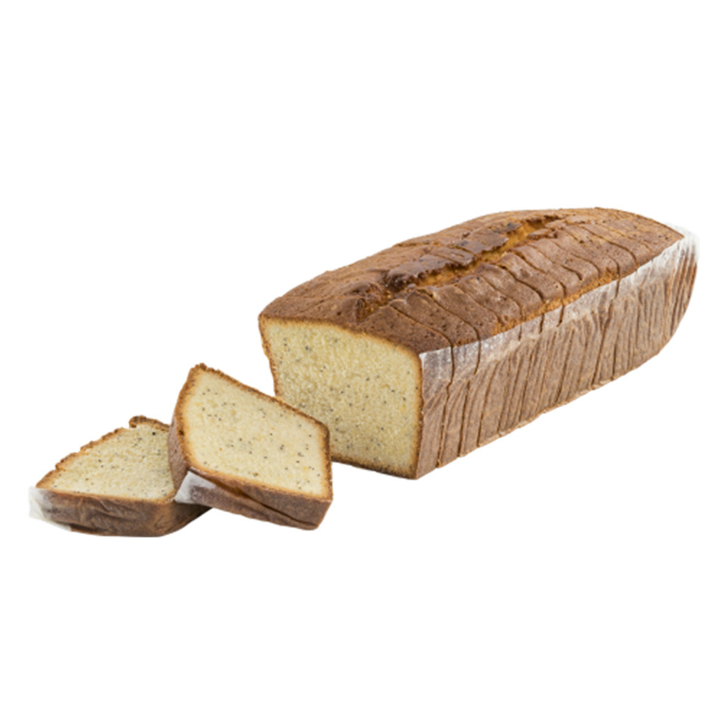 Cake Citron Pavot tranch 1.35kg
