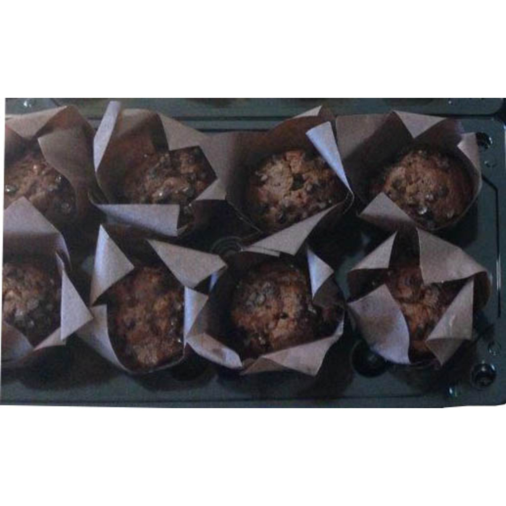 Muffin chocolat fourré chocolat 120g