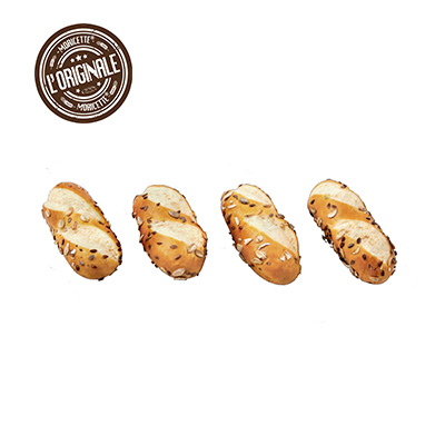 Mini Laugenbrötchen Mehrkorn 25g