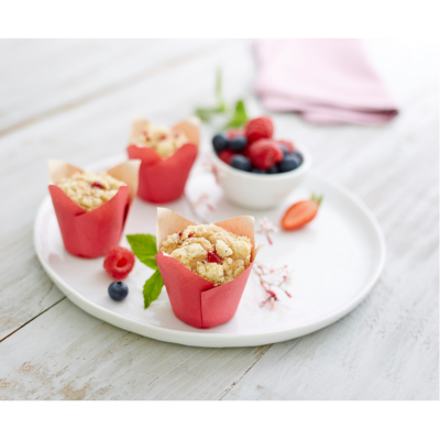 Duo mini muffins 26g (Chocolat-Fruits Rouges)