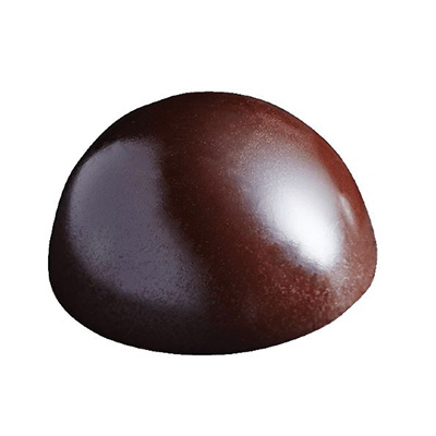 Coque chocolat noir - Dme Globe Grand 20g