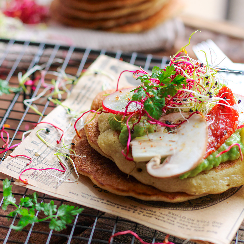 Pancakes végan 25g - Ø 9cm