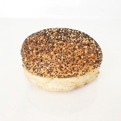 Bun multigrains prédécoupé 90g - Ø 11cm