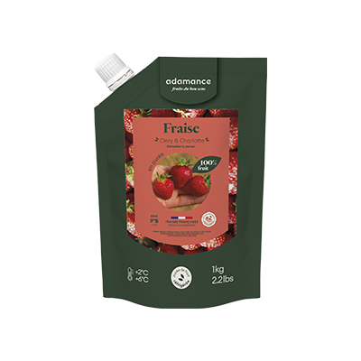 Pure de Fraise rfrigre 2x1kg