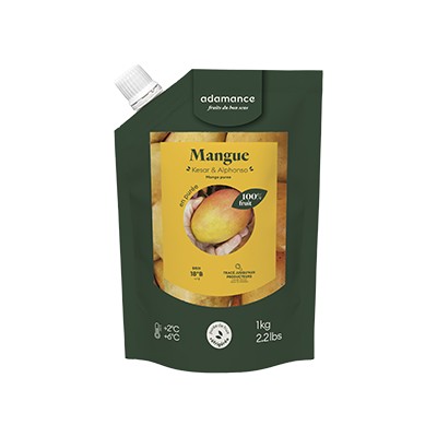 Purée de Mangue réfrigérée 2x1kg