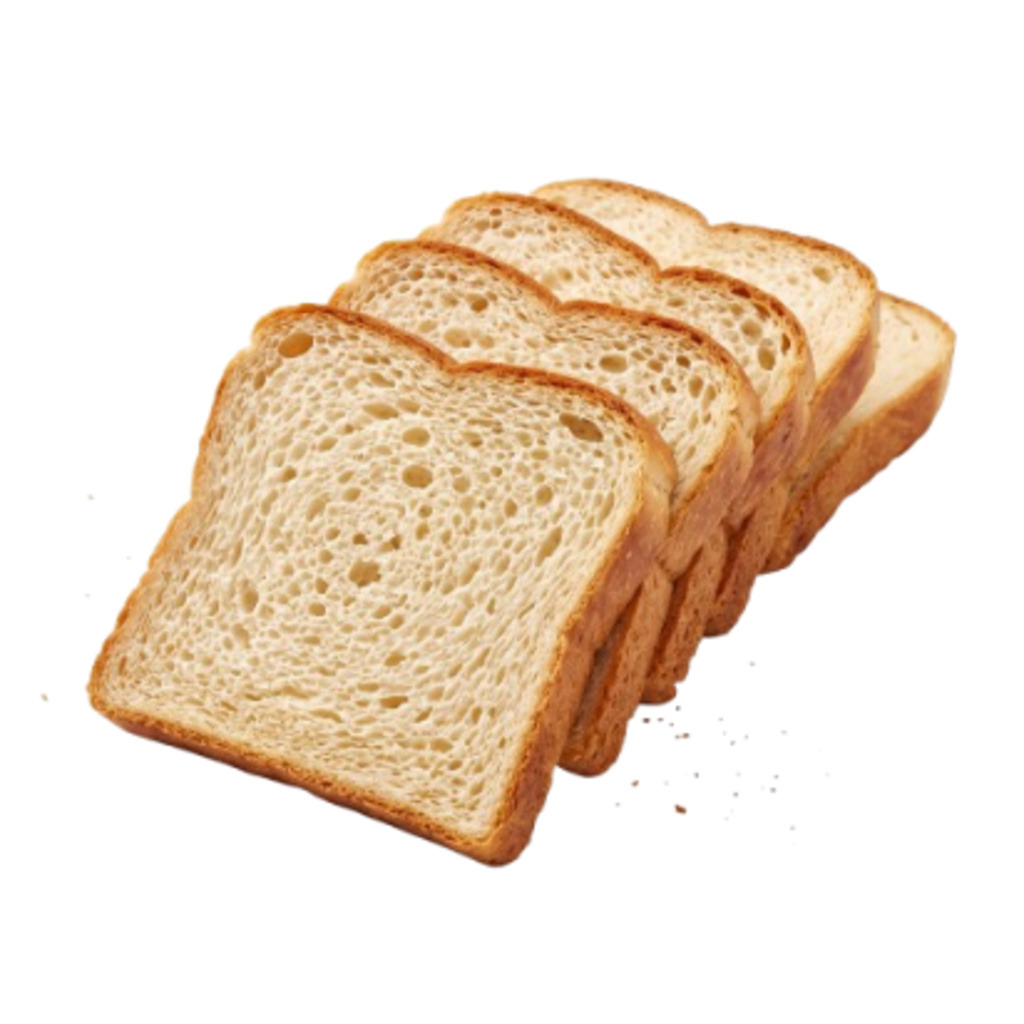 Geschnittenes Shokupan 58g (12 X 12cm) - Scheibendicke: 1.55cm