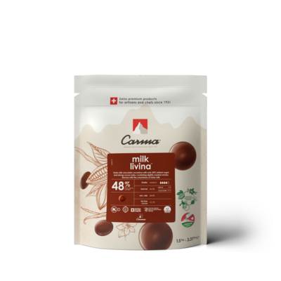 LIVINA 48% Milch Couverture 7.5kg
