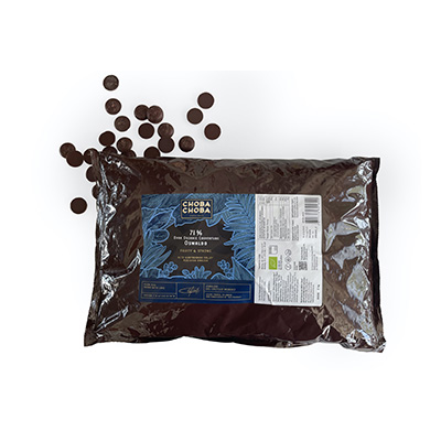 OSWALDO 71% Couverture Noire Pérou Bio 6kg