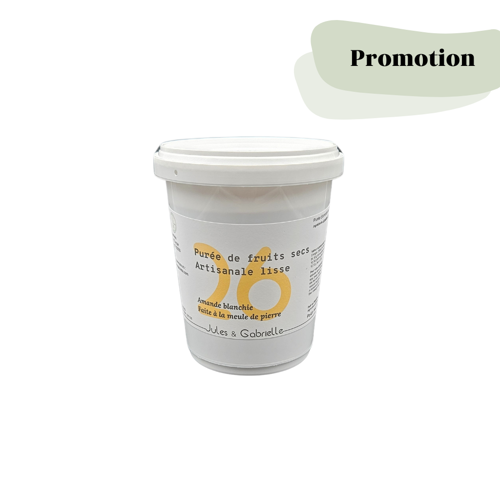 Pure d'Amande blanchie 100% Lisse 1kg