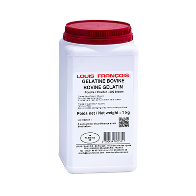 Gélatine bovine en poudre 1kg