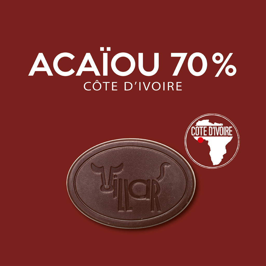 ACAIOU 70% Couverture Noire Côte d'Ivoire 5kg